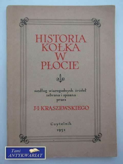 HISTORIA KOŁKA W PŁOCIE