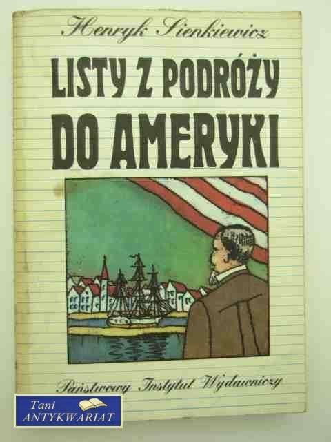 LISTY Z PODRÓŻY DO AMERYKI