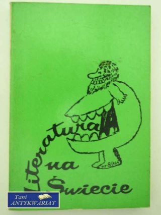 LITERATURA NA ŚWIECIE MIESIĘCZNIK NR 8
