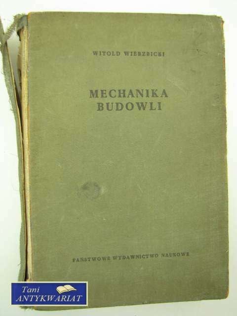 Mechanika Budowli Mechanika Budowli