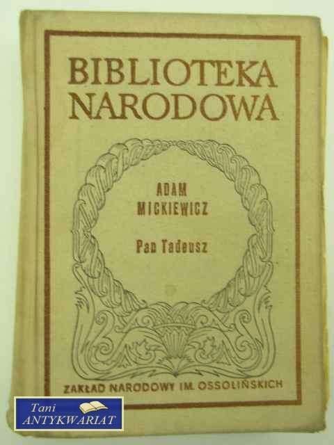 PAN TADEUSZ