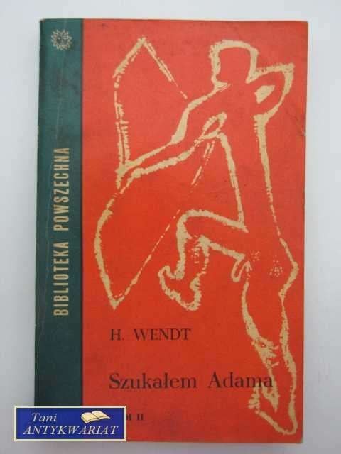 SZUKAŁEM ADAMA TOM. I SZUKAŁEM ADAMA TOM. I