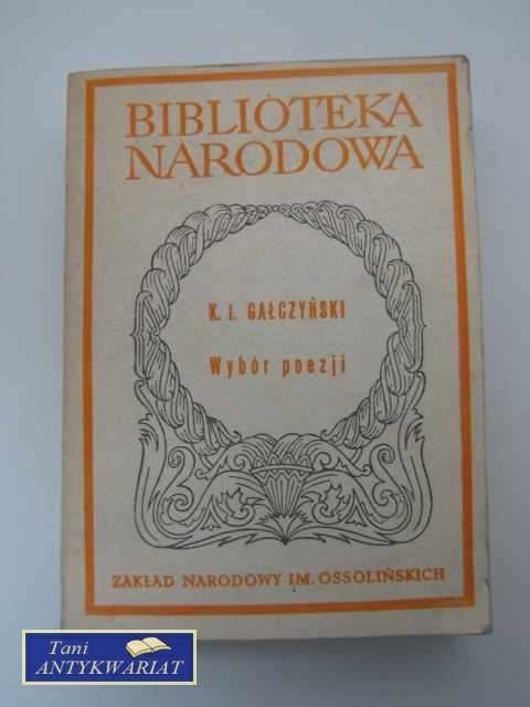 WYBÓR POEZJI