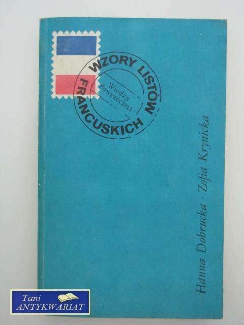 WZORY LISTÓW FRANCUSKICH WZORY LISTÓW FRANCUSKICH