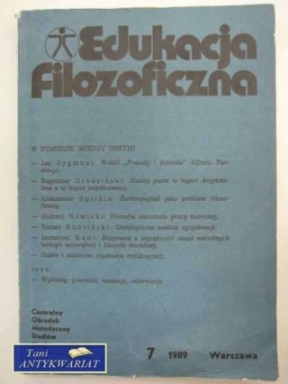 EDUKACJA FILOZOFICZNA
