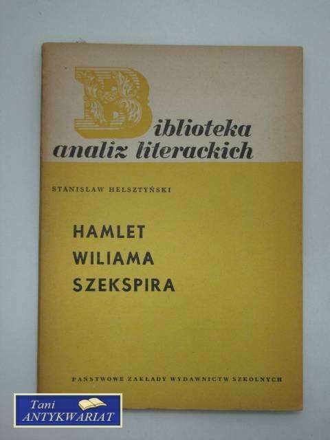 HAMLET WILIAMA SZEKSPIRA