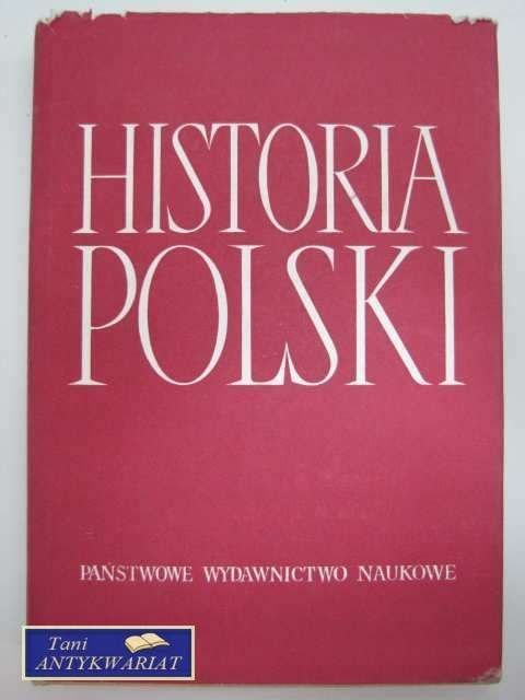 HISTORIA POLSKI TOM III HISTORIA POLSKI TOM III