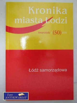 KRONIKA MIASTA ŁODZI