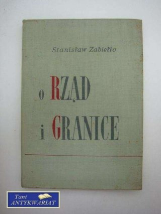 O RZĄD I GRANICE