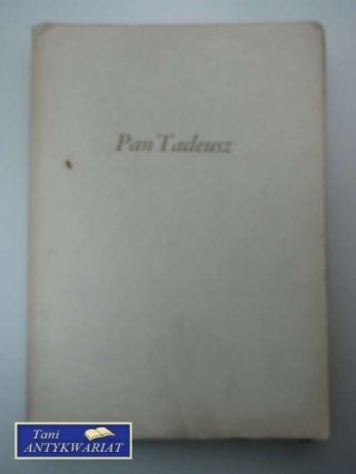 PAN TADEUSZ