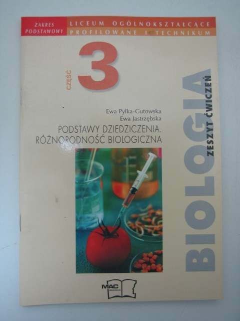 PODSTAWY DZIEDZICZENIA ZESZYT ĆWICZEŃ CZ.3