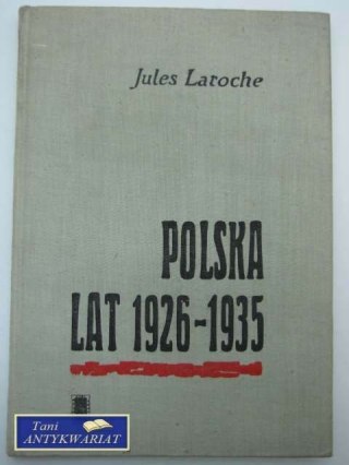 POLSKA LAT 1926-1935