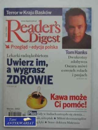 READER'S DIGEST MARZEC 2002