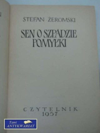 SEN O SZPADZIE POMYŁKI