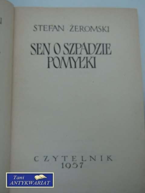 SEN O SZPADZIE POMYŁKI