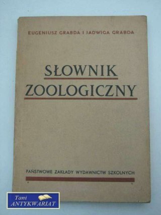 SŁOWNIK ZOOLOGICZNY