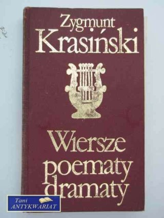 WIERSZE, POEMATY, DRAMATY