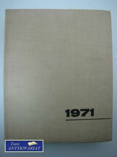 CZŁOWIEK I NAUKA 1971 CZŁOWIEK I NAUKA 1971