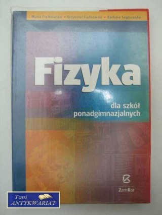 FIZYKA DLA SZKÓŁ PONADGIMNAZJALNYCH