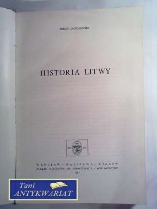 HISTORIA LITWY