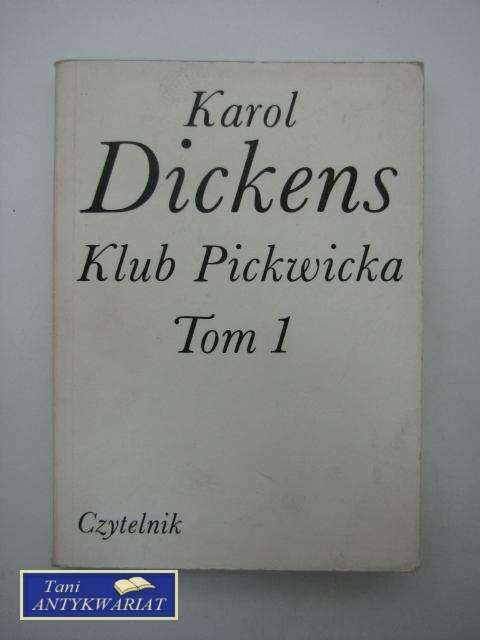KLUB PICKWICKA T. 1