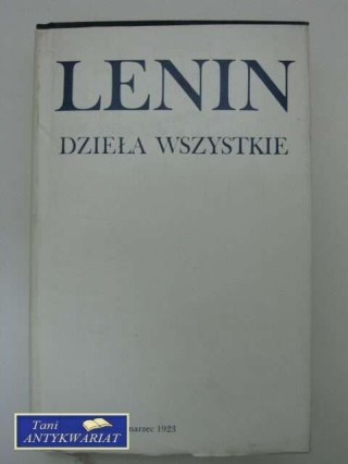 LENIN DZIEŁA WSZYSTKIE 50