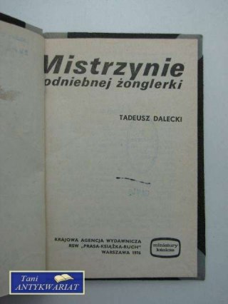 MISTRZYNIE PODNIEBNEJ ŻONGLERKI