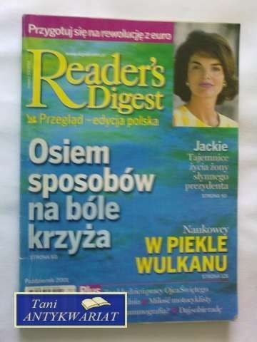 READER'S DIGEST PAŹDZIERNIK 2001