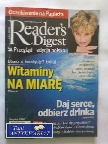 READER'S DIGEST SIERPIEŃ 2002