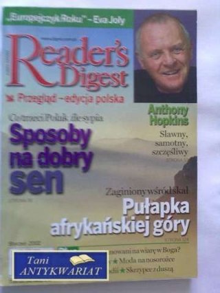 READER'S DIGEST STYCZEŃ 2002