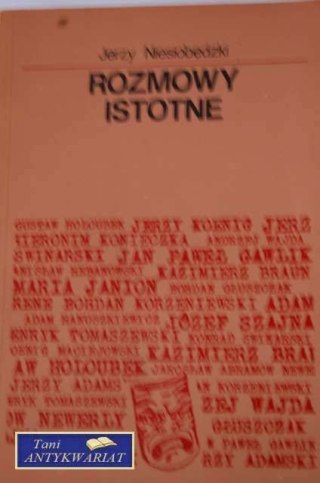 ROZMOWY ISTOTNE