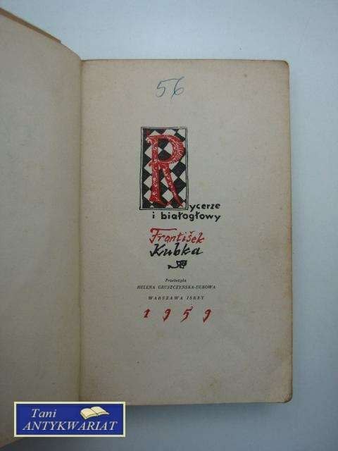 RYCERZE I BIAŁOGŁOWY