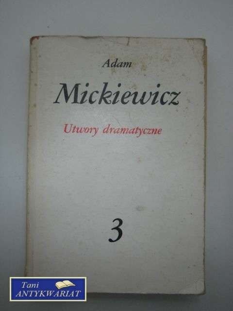 UTWORY DRAMATYCZNE