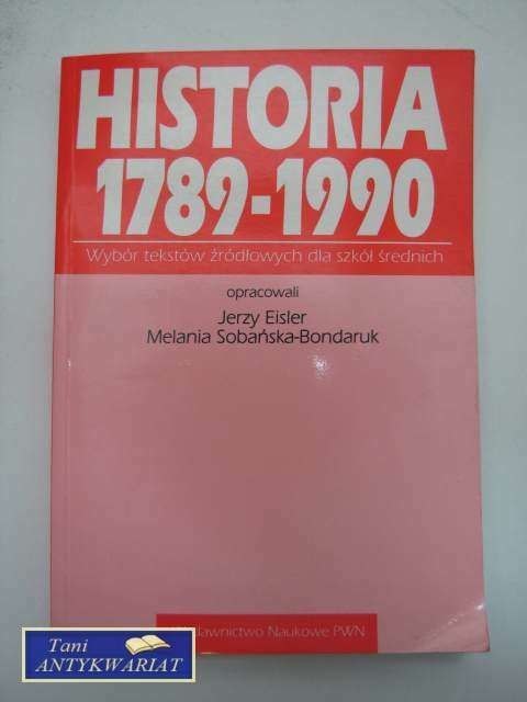 HISTORIA 1789-1990