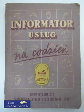 INFORMATOR USŁUG NA CODZIEŃ