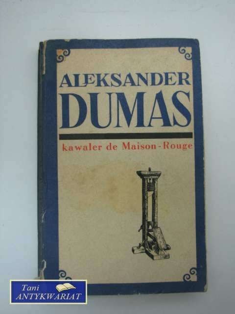 KAWALER DE MAISON-ROUGE TOM I