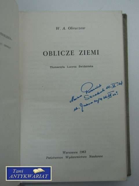 OBLICZE ZIEMI