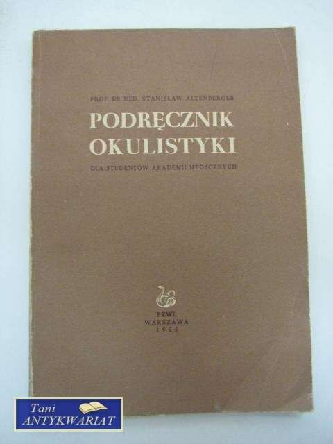 PODRĘCZNIK OKULISTYKI