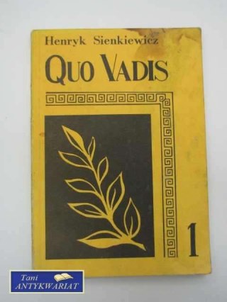 QUO VADIS TOM I