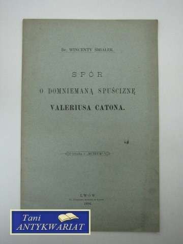 SPÓR O DOMNIEMANĄ SPUŚCIZNĘ