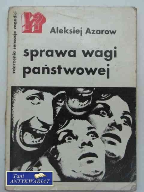 SPRAWA WAGI PAŃSTWOWEJ