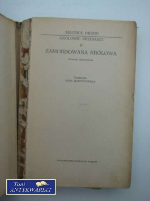 ZAMORDOWANA KRÓLOWA