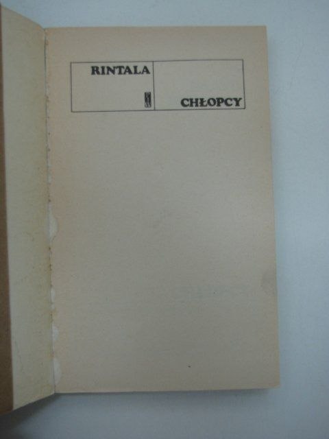 CHŁOPCY