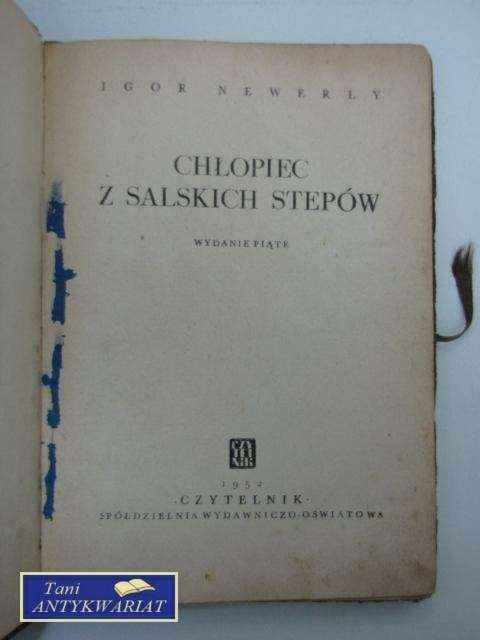 CHŁOPIEC Z SALSKICH STEPÓW