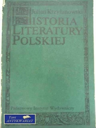 HISTORIA LITERATURY POLSKIEJ