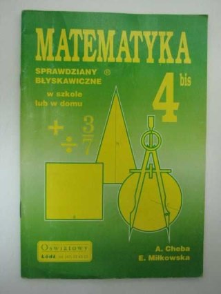 MATEMATYKA 4