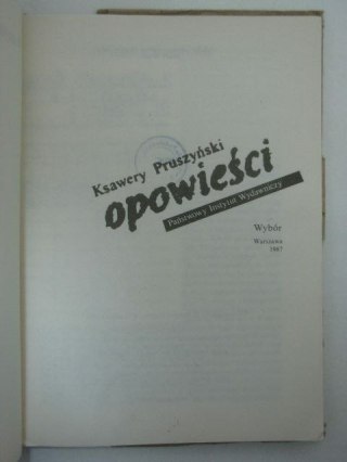 OPOWIEŚCI