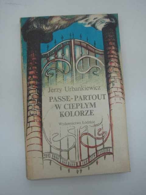 PASSE-PARTOUT W CIEPŁYM KOLORZE