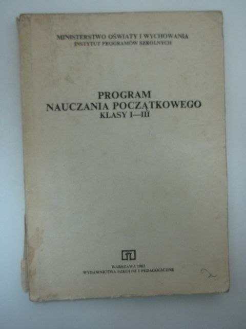 PROGRAM NAUCZANIA POCZĄTKOWEGO KL.I-III