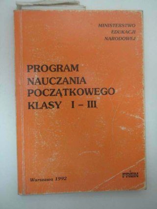 PROGRAM NAUCZANIA POCZĄTKOWEGO KL.I-III